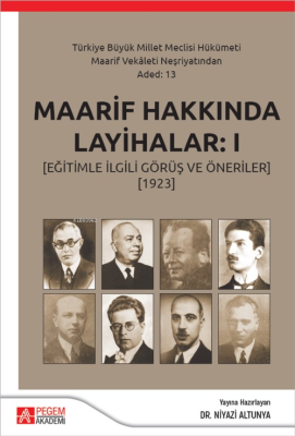 Maaarif Hakkında Layihalar: 1;(Eğitimle İlgili Görüş Ve Öneriler) (192