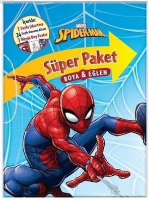 Marvel Spider-Man Süper Paket Boya ve Eğlen Kolektif