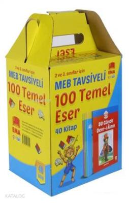 MEB Tavsiyeli 100 Temel Eser (40 Kitap Takım); 2 ve 3. Sınıflar İçin N