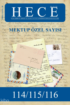 Mektup Özel Sayısı (Ciltli) 114 - 115 - 116. Sayı Haziran-Temmuz-Ağust