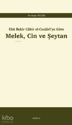 Melek, Cin ve Şeytan;Ebû Bekir Câbir el-Cezâirî’ye Göre Serkan Tekin