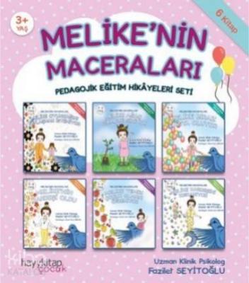 Melike'nin Maceraları 6'lı Pedagojik Eğitim Hikâyeleri Seti Fazilet Se