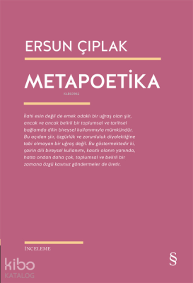 Metapoetika Ersun Çıplak