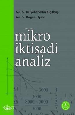 Mikro İktisadi Analiz Doğan Uysal