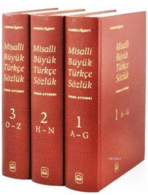 Misalli Büyük Türkçe Sözlük (3 Cilt) İlhan Ayverdi