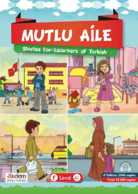 Mutlu Aile Türkçe Öğrenenler İçin Hikaye Seti Murat Serdar Şadoğlu