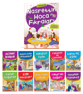 Nasrettin Hoca Fıkraları Seti (10 Kitap) Kolektif