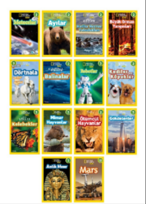 National Geographic Kids Seviye 3 Seti 14 Kitap Kolektif