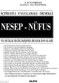 Nesep Nüfus ve Kişisel Hukuk Davaları B. Tunç Demiralp