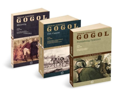 Nikolay Vasilyeviç Gogol Seti - 3 Kitap Takım Nikolay Vasilyeviç Gogol