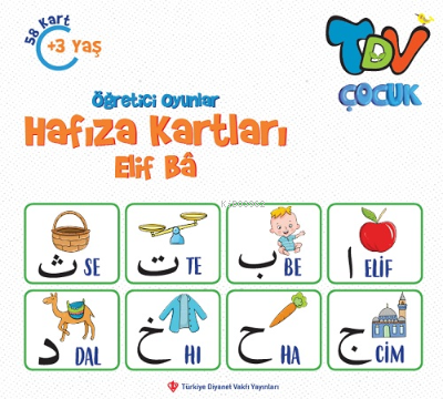 Öğretici Oyunlar Hafıza Kartları Elif Ba 58 Kart Kolektif