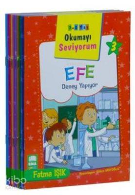 Okumayı Seviyorum Seti (10 Kitap Takım - Küçük Boy); 1. ve 2. Sınıflar