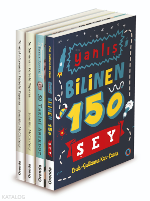 Orenda 4 lü Set Kitap ;Bilimden Tarihe, Genel Kültürden Her Şeye Jenni