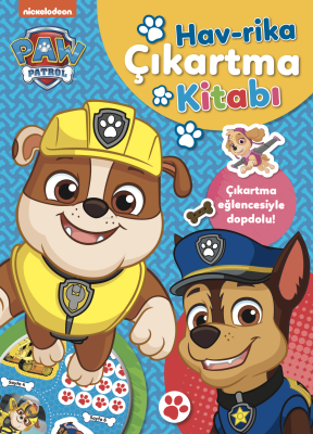 Paw Patrol ;Hav-rika Çıkartma Kitabı Kolektif