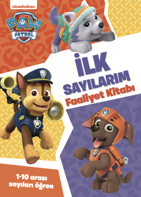 Paw Patrol İlk Sayılarım Faaliyet Kitabı Caroline Asquith