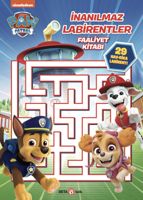 Paw Patrol İnanılmaz Labirentler Faaliyet Kitabı Kolektif