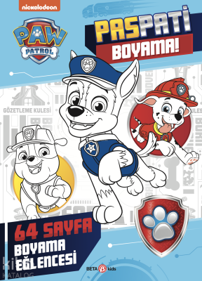 Paw Patrol Paspati Boyama Kitabı Yosun Şengül