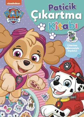 Paw Patrol Paticik Çıkartma Kitabı Kolektif