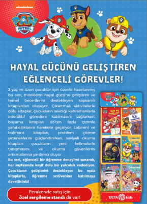 Paw Patrol Stantlı Ürünler (90 Kitap) Kolektif