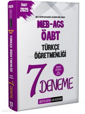 Pegem 2025 MEB-AGS-ÖABT Beden Eğitimi Öğretmenliği Tamamı Çözümlü 7 De