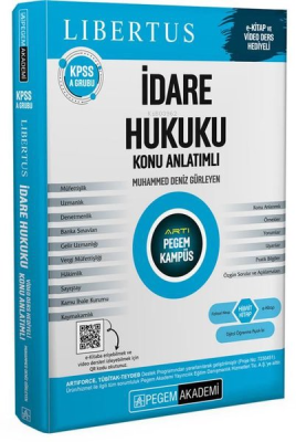 Pegem Akademi KPSS A Grubu İdare Hukuku Konu Anlatımlı Muhammet Deniz 