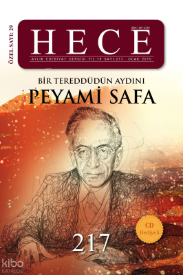 Peyami Safa Özel Sayısı 217. Sayı Ocak 2015 Kolektif