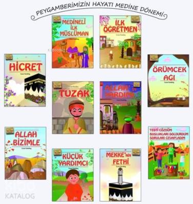 Peygamberimizin Hayatı Medine Dönemi 10 Kitap Takım Kolektif