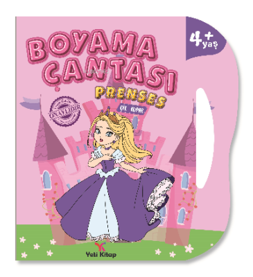 Prenses çantalı boyama kitabı Kolektif