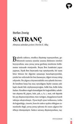 Satranç Stefan Zweig