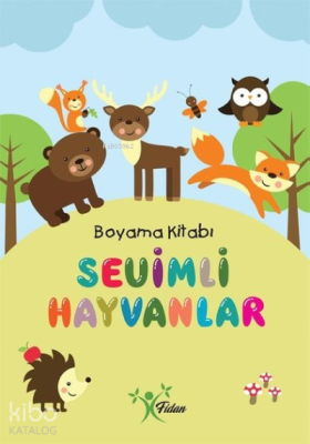 Sevimli Hayvanlar Boyama Kitabı Kolektif