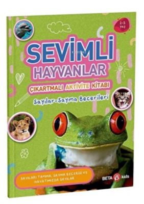 Sevimli Hayvanlar - Çıkartmalı Aktivite Kitabı Buket Kurt