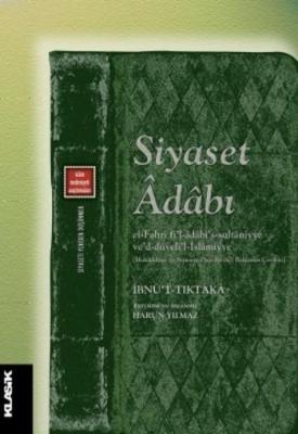 Siyaset Adabı İbnüt Tıktaka