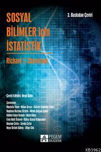 Sosyal Bilimler İçin İstatistik Richard J. Shavelson