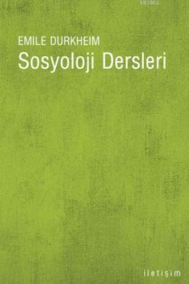 Sosyoloji Dersleri Emile Durkheim