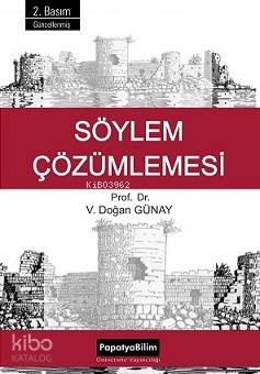 Söylem Çözümlemesi V. Doğan Günay