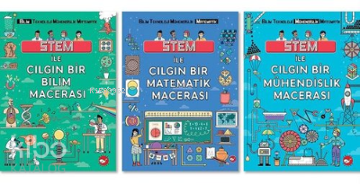 Stem ile Çılgın Maceralar Seti (3 Kitap Takım) Nick Arnold