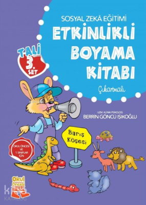 Tali 3. Set - Etkinlikli Boyama Kitabı;Çıkartmalı Berrin Göncü Işıkoğl