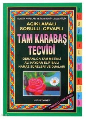 Tam Karabaş Tecvîdi Şeyh Abdurrahman Karabaşî