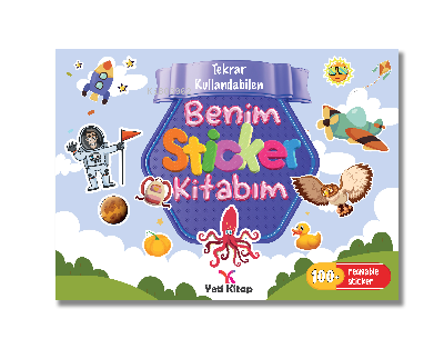 Tekrar Kullanılabilen Sticker Kitabım Kolektif