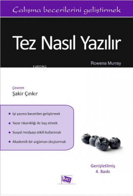 Tez Nasıl Yazılır Rowena Murray