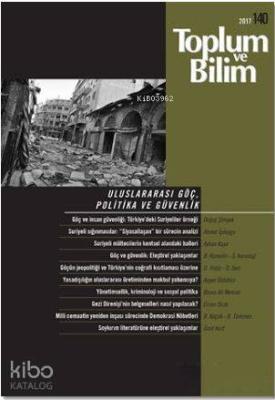 Toplum ve Bilim Sayı: 140 Kolektif