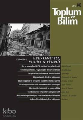 Toplum ve Bilim Sayı: 140 Kolektif