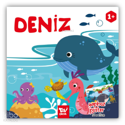 Yapboz Poster Kitap Deniz Kolektif