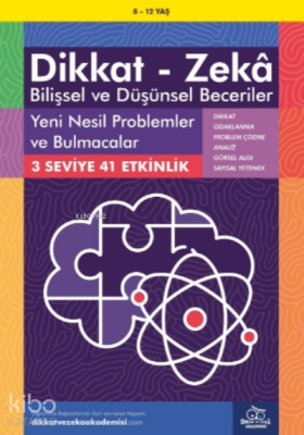 Yeni Nesil Problemler ve Bulmacalar ( 8 - 12 Yaş, 41 Etkinlik );Dikkat