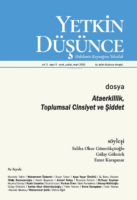 Yetkin Düşünce Sayı 9 - Ataerkillik, Toplumsal Cinsiyet Ve Şiddet Kole