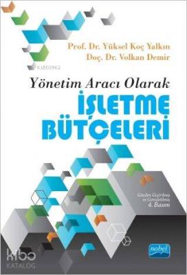 Yönetim Aracı Olarak İşletme Bütçeleri Volkan Demir