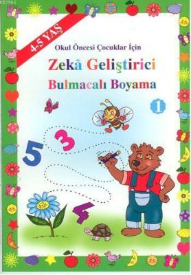 Zeka Geliştirici Bulmacalı Boyama (4-5 Yaş ) Asım Uysal