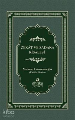 Zekat ve Sadaka Risalesi Mahmud Ustaosmanoğlu